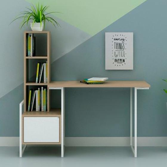 Письменный стол-стеллаж с ящиками 1109